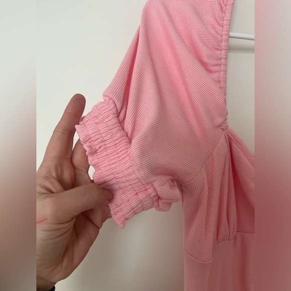 Free People Bel Air Midi dress pink - Picture 8 of 14